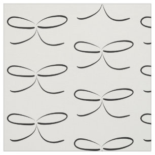 Tela negra y blanca del arco