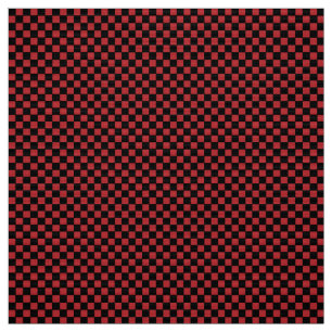 Tela negra y roja del tablero de damas