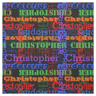 Tela Negro conocido moderno colorido del arco iris del