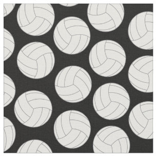 Tela Negro de voleibol
