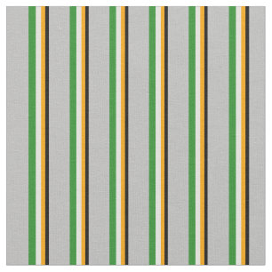 Tela Negro, Naranja, cian claro, verde forestal y gris