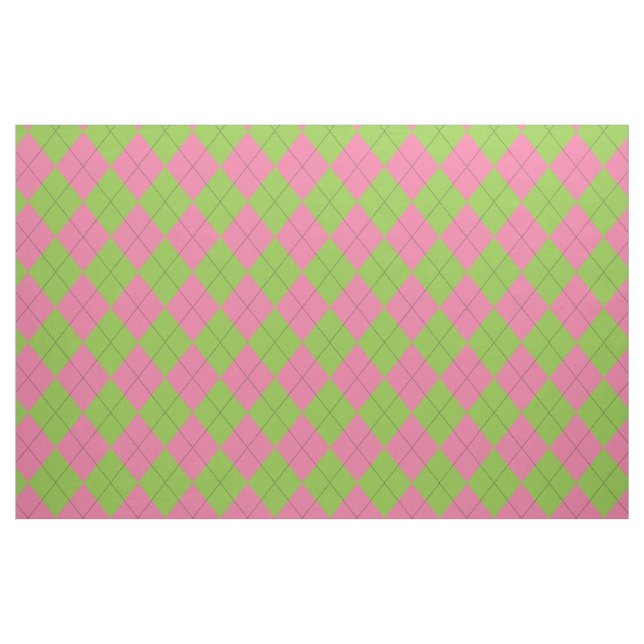 Tela Negro rosa y verde argla ("Cuarto gordo" (fat quarter))