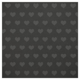 Tela Negro silenciado sobre el patrón de San Valentín d