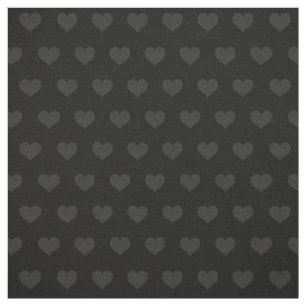 Tela Negro silenciado sobre el patrón de San Valentín d