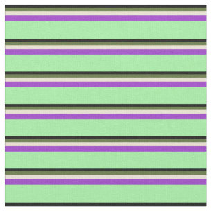 Tela Negro, verde oliva, bizcocho, orquídea oscura y ve