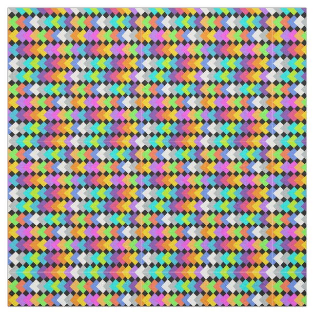 Tela Neon Diamonds (Retal)