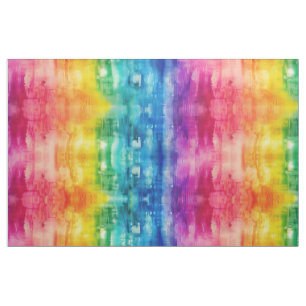 Tela Neon Rainbow Ice Tie Dye