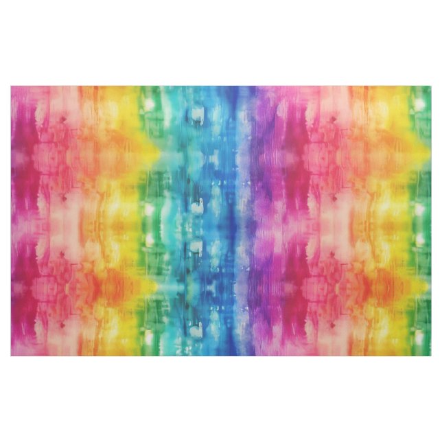 Tela Neon Rainbow Ice Tie Dye (Yarda)