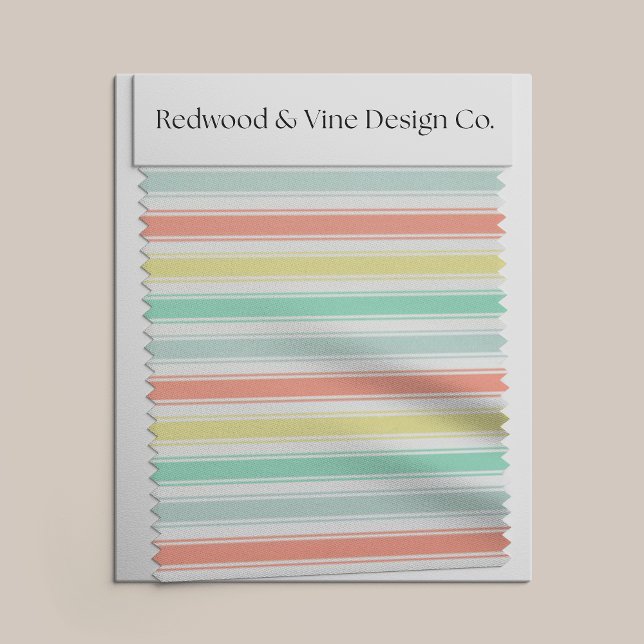 Tela Neon Summer Cabana Stripe (Subido por el creador)