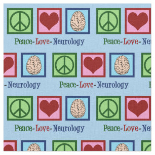 Tela Neurología de amor por la paz