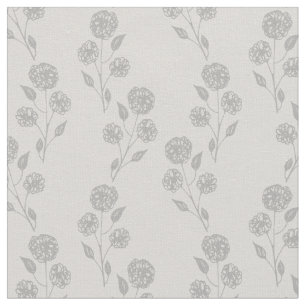 Tela Neutral floral