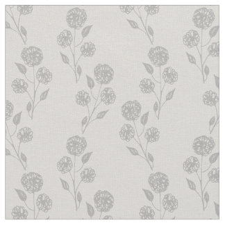 Tela Neutral floral