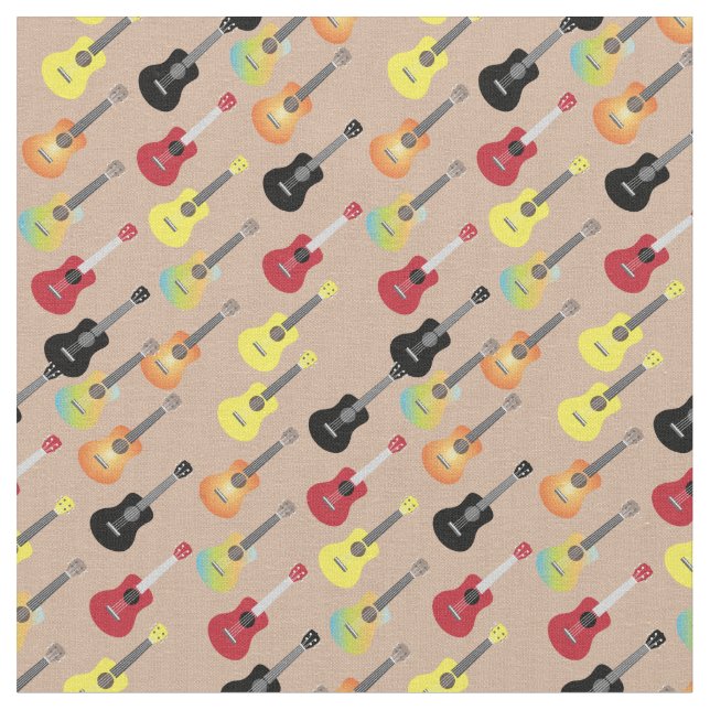 Tela Neutral musical lindo del modelo del Ukulele (De cerca)