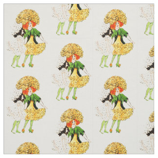 TELA NIÑO DE FLOR - MODELO DE HADAS FLORAL DE LA