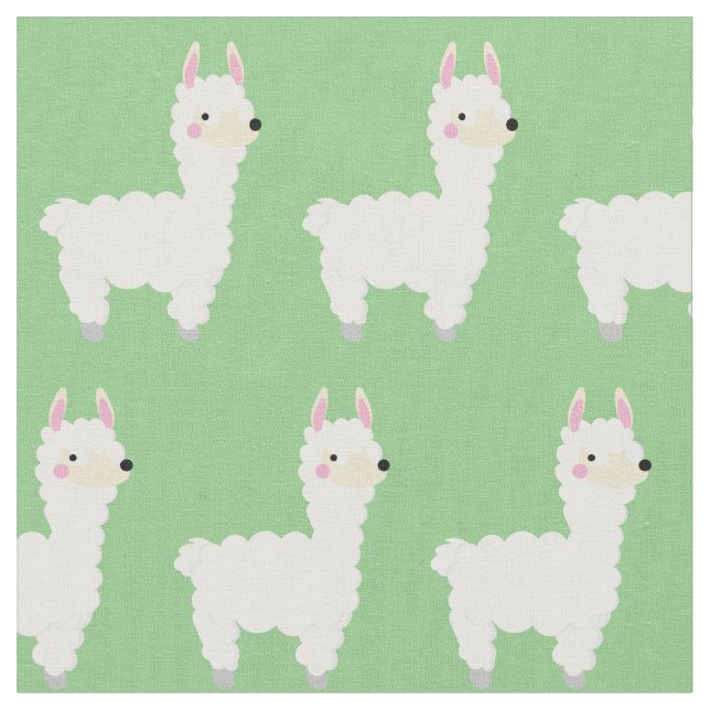 Tela Niño de Llama Cuta (De cerca)