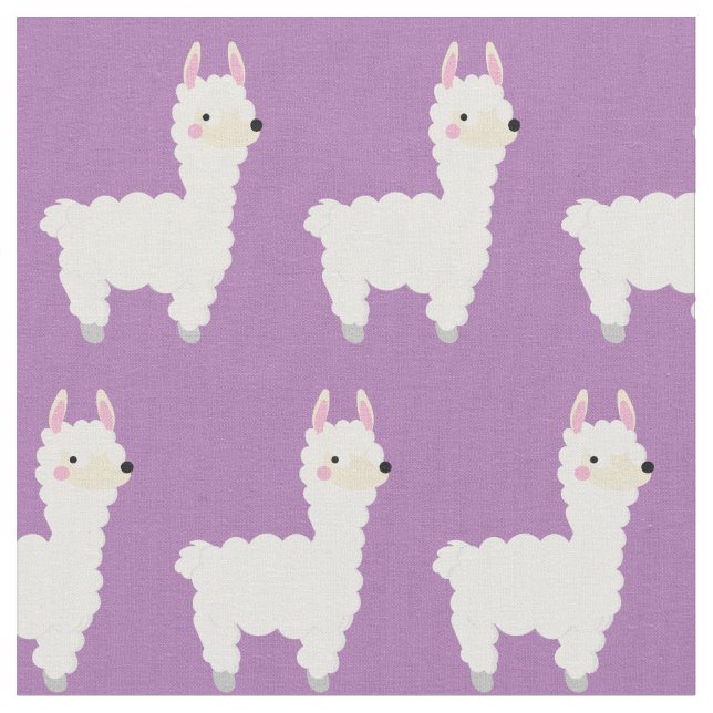 Tela Niño de Llama Cuta (De cerca)