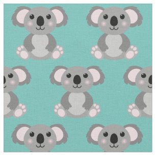 Tela Niños de Koala Lindo Dibujos Animados