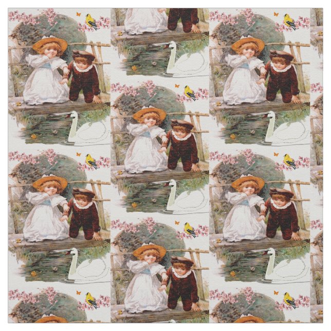 Tela Niños en el juego (Retal)