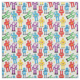 Tela Niños juguetean robots y extranjeros en blanco