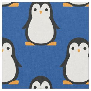 Tela Niños Lindos Pingüino Cartoon Guardería Infantil