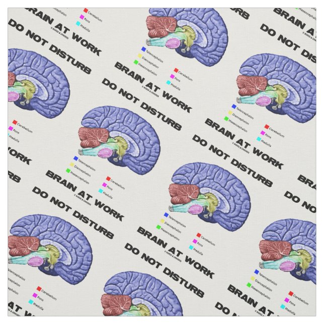 Tela No perturbe el cerebro en el consejo de la (Retal)