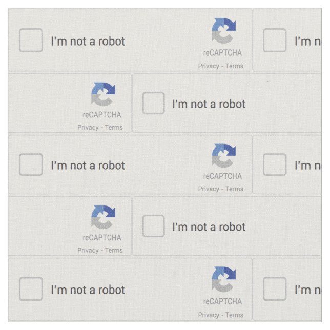 Tela No soy un captcha de robot (De cerca)