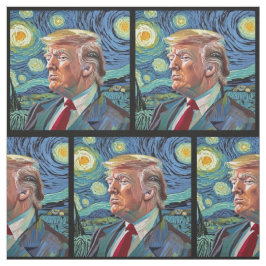 Tela Noche de Donald Trump Starry Estilo de arte Van Go