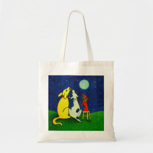 Tela Noche de tres perros… el bolso