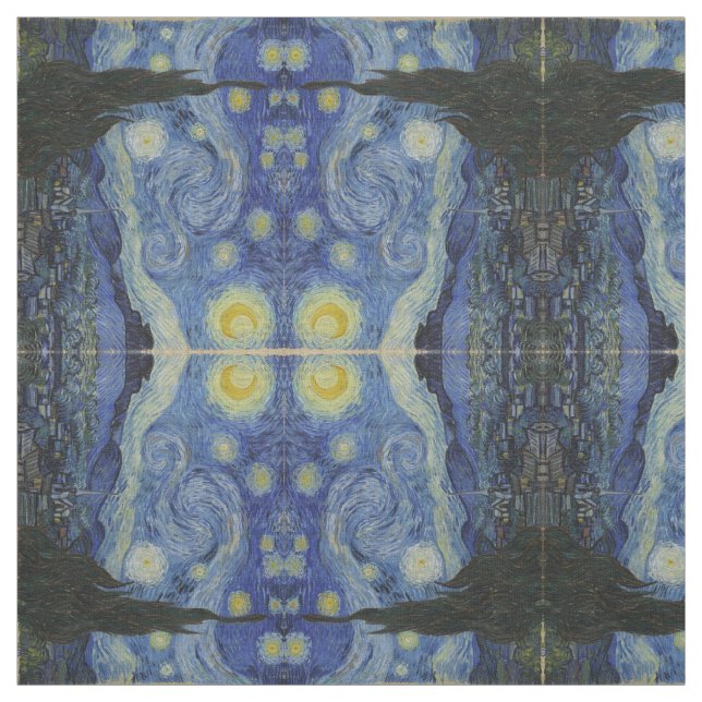 Tela Noche estrellada de Vincent Van Gogh (Retal)