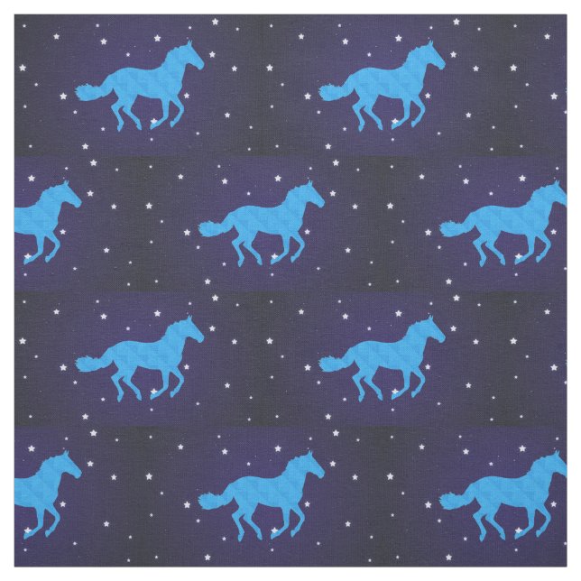 Tela Noche Horse Starry (Retal)