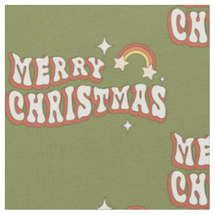 Tela Noches de los años 1970: alegres navidades funky