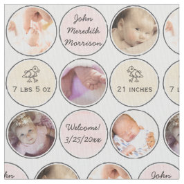 Tela Nombre de la niña del collage de fotos, stats del