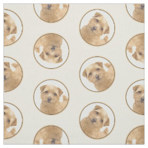 Tela Norfolk Terrier Pintura Cuta Original Mascota Perr