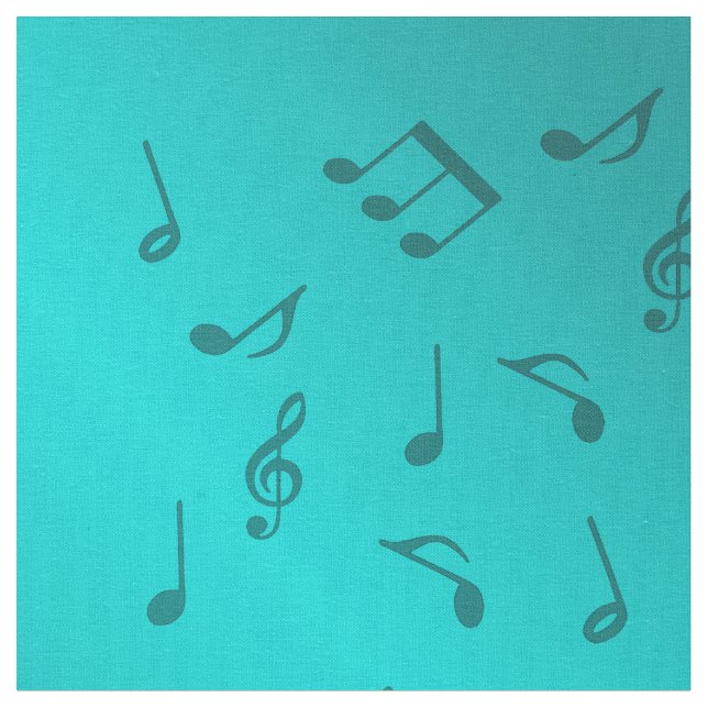 Tela notas de música de plata (De cerca)