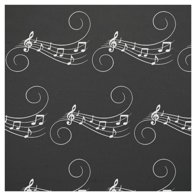 Tela Notas musicales (Retal)