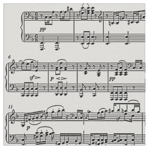 Tela notas musicales / símbolos musicales