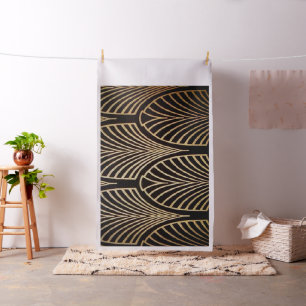 Tela Nouveau del arte, art déco, modelo de la fan,