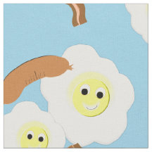 Novedad Huevos fritos Salchicha Bacon Fun Print