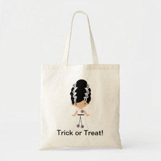 Tela Novia del bolso del truco o de la invitación de