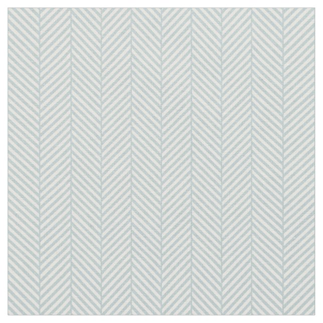 Tela Nube Azul Herringbone (De cerca)