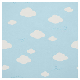 Tela Nubes y viento
