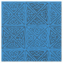 Nudos célticos en azul