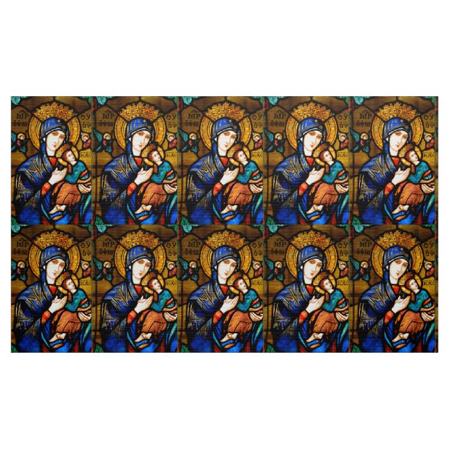 Tela Nuestra señora Of Perpetual Help (Yarda)