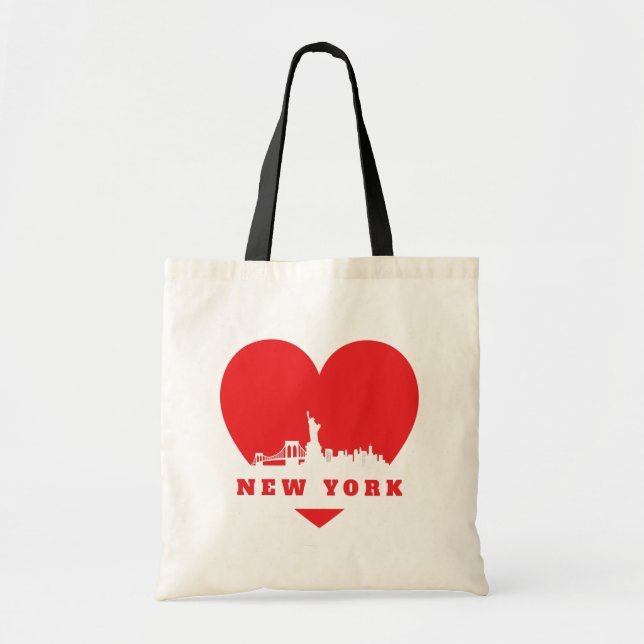 Tela Nueva yorker de bolso de tocador (Frente)