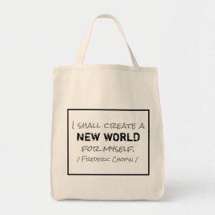 Tela Nuevo bolso de ultramarinos del mundo de Federico
