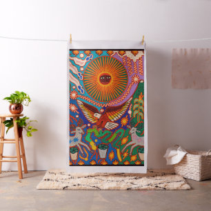 Tela Oaxaca México México Viaje Boho de arte tribal m