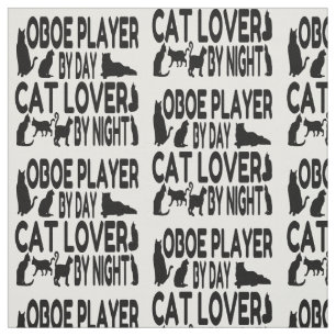 Tela Oboe Player ama a los gatos