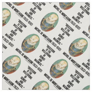 Tela Obsession Wellspring Genius Madness de Montaigne