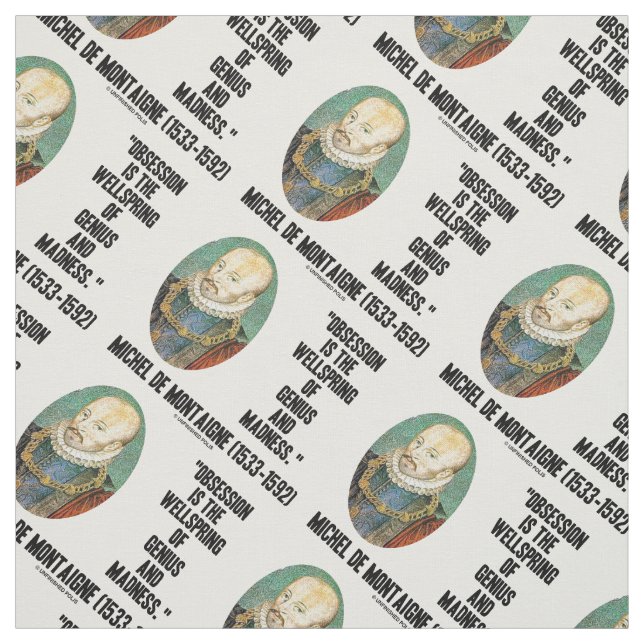 Tela Obsession Wellspring Genius Madness de Montaigne (Retal)