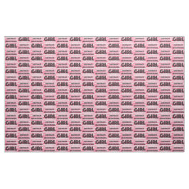 Tela Obstinate Headstrong Chica Fabric